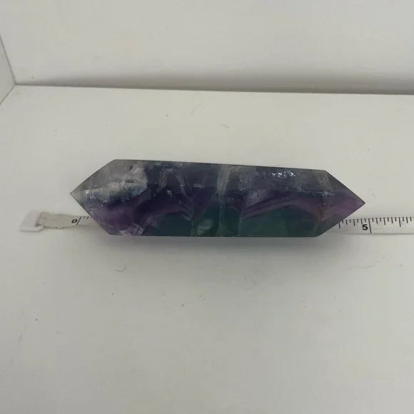 Fluorite Double Point - Picture 5 of 5